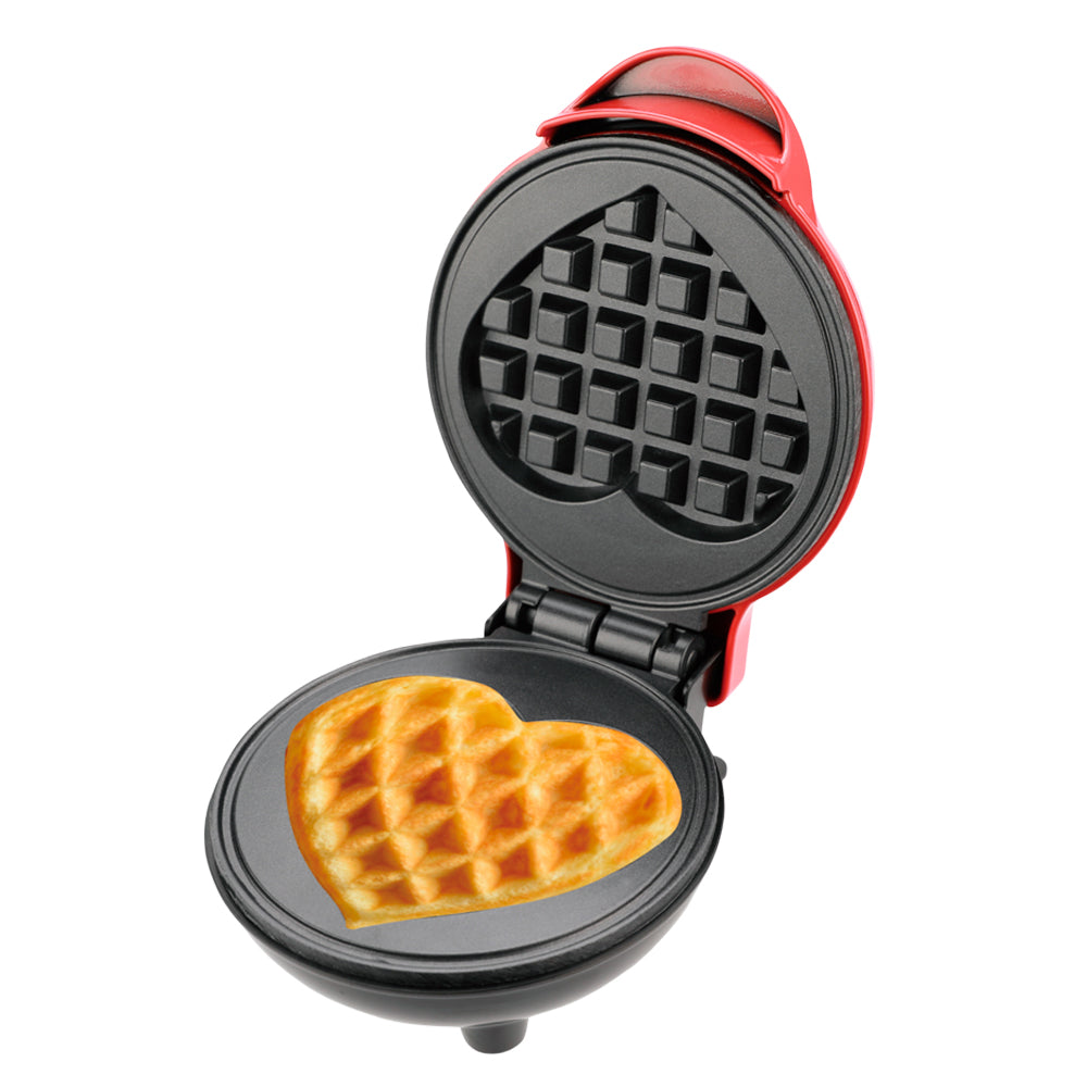 Aparat De Facut Waffle RAF 2220 – Placi Antiaderente, Design Compact, Gatire Dubla, 500W