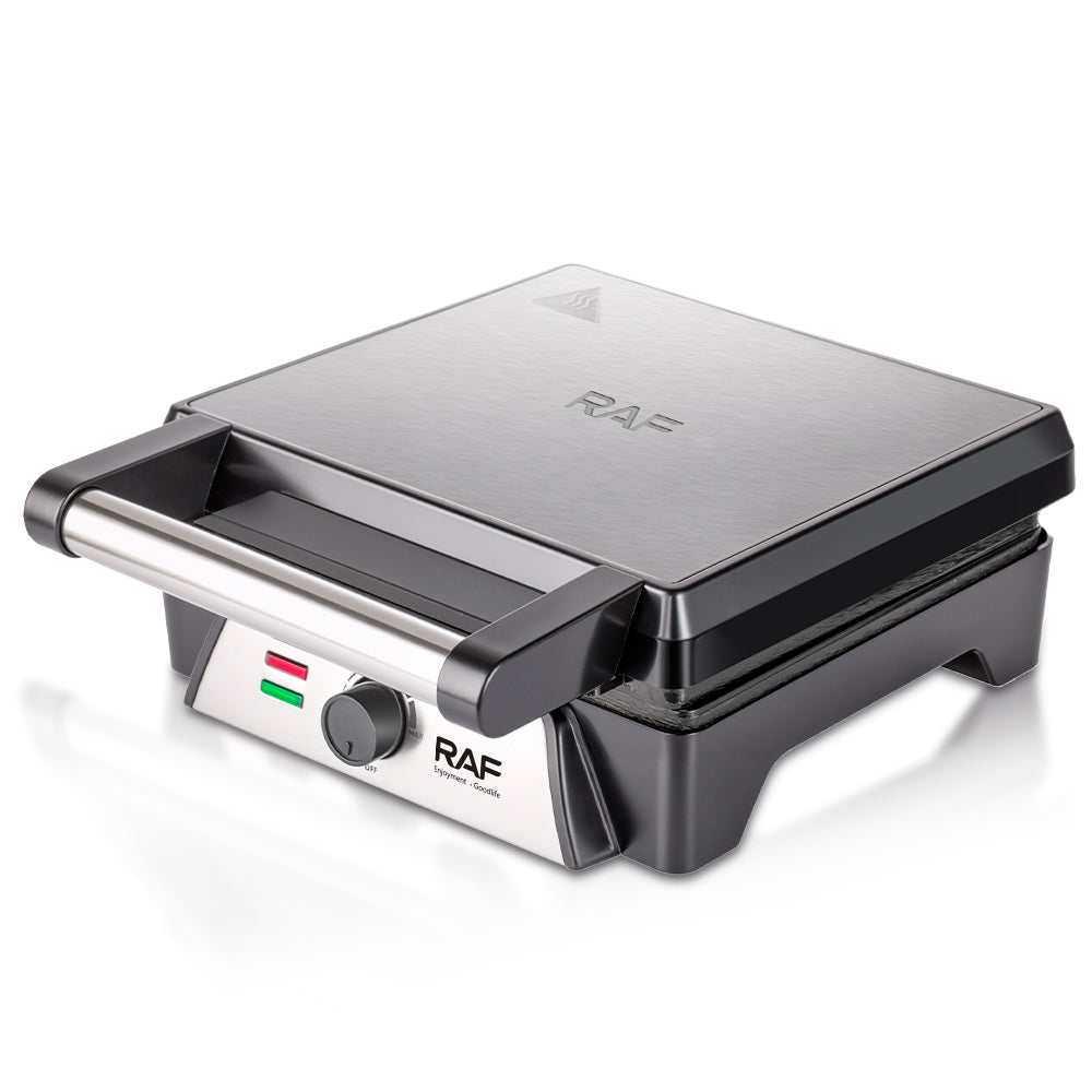 Aparat De Facut Waffle, Clatite Si Gogosi RAF 2520 - Placi Interchangeabile, Strat Antiaderent, 1600W