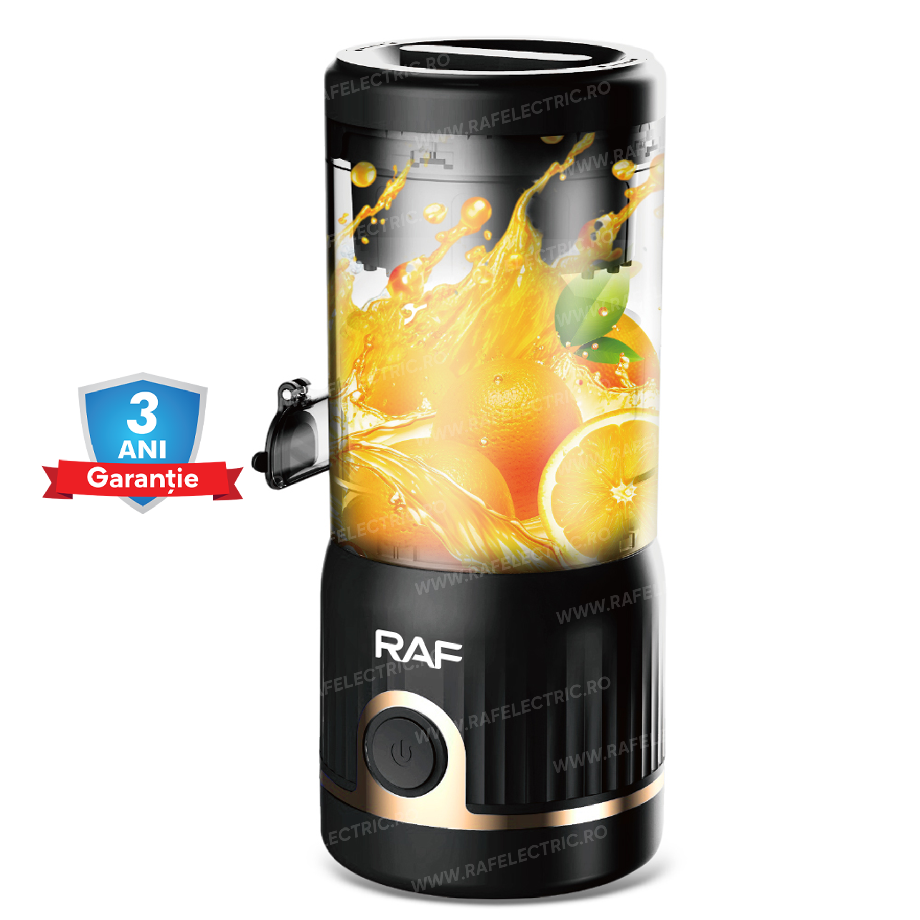 Storcator Electric Portabil RAF 613 – 45W, Design Compact, 250ml